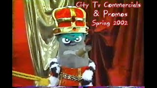 City TV Commercial Compilation  2002  Nostalgic Ads from Canadian Television 📺🇨🇦 [upl. by Llevaj]