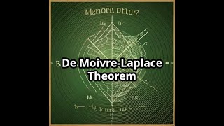 De MoivreLaplace Theorem And Proof Binomial Approximation To Normal Distribution [upl. by Unhsiv778]