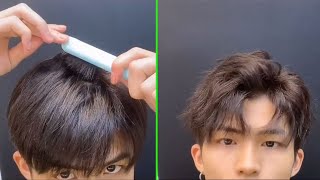 How to Use Mini Hair Curler  Mens Hairstyle Tutorial 2021 [upl. by Jada]