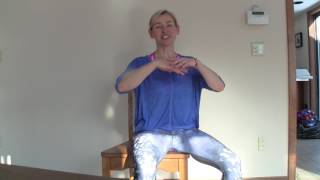 Diaphragmatic breathing to awaken the pelvic floor [upl. by Naerol]