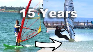 From BEGINNER to PRO SPEEDSURFER How I Learned Windsurfing self taught [upl. by Nerrej]