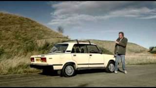 Jeremy Clarkson testing Ladas bodywork [upl. by Nelram]