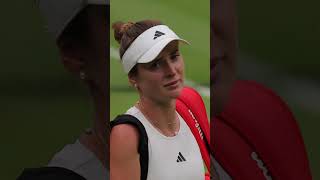 Elina Svitolina exiting Centre Court and Wimbledon 👏 shorts [upl. by Dleifyar768]