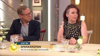 Därför är det så svårt att lära sig svenska  Nyhetsmorgon TV4 [upl. by Nylirek]