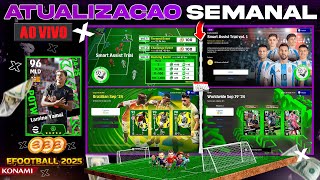 ATUALIZAÇÃO SEMANAL SMART ASSIST ATIVADO MODO ONLINE  EFOOTBALL 2025 [upl. by Aridnere]