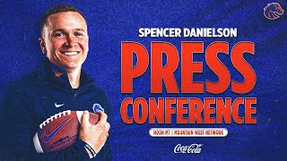 Boise State Football Press Conference Spencer Danielson Postgame at UNLV [upl. by Chace240]