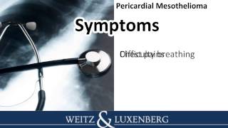 Pericardial Mesothelioma Symptoms  Weitz amp Luxenberg [upl. by Abbotson]