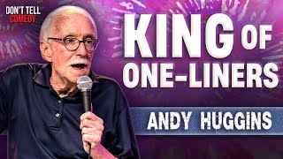 King of OneLiners  Andy Huggins  Stand Up Comedy [upl. by Haliak]