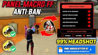 INI NIH YG BANYAK DICARI❗PANEL MACRO FREE FIRE  PANEL FREE FIRE AUTO HEADSHOT  COCOK BUAT ISIAN [upl. by Ahon563]