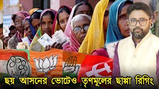 ছয় আসনের ভোটেও ছাপ্পা রিগিং বুথ জ্যাম ভোটারদের হুমকি সব চলছে [upl. by Akemed410]