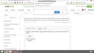 Ekşi Sözlük Etiket Ekleme Link Ekleme Spolier Verme Nasıl yapılır [upl. by Clausen]