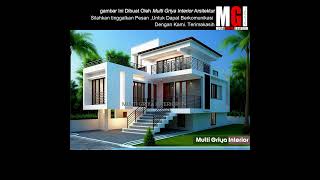 DESAIN RUMAH MINIMALIS 2 LANTAI 6 X 12  MENGGAMBAR DESAIN RUMAH [upl. by Tirrag]