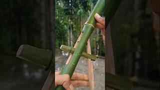 Bamboo Creations With Amazing Slingshots Bamboo Bamboocraft Slingshots shorts short trending [upl. by Anehsat]