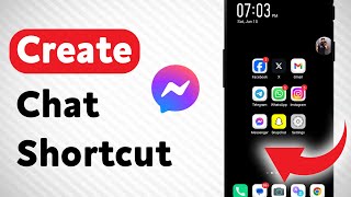 How to Create A Chat Shortcut in Messenger Updated [upl. by Teyugn]