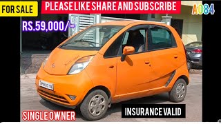 TATA NANO FOR SALE MODEL 2011 VALID 2026 SINGLE OWNER KM42890 REDDING FOR MORE DETAILS 9030314759 [upl. by Ecela]