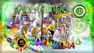 IMPERATRIZ LEOPOLDINENSE 2024  Desfile COMPLETO em 4K riocarnaval [upl. by Aicen]