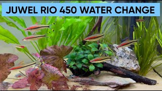 JUWEL RIO 450  Water Change Made Easy 2022 [upl. by Ahseyn]