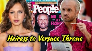 THIS VERSACE QUEEN INHERITED 500 MILLION DOLLARS  GIANNI VERSACE amp ALLEGRA VERSACE [upl. by Greenfield]