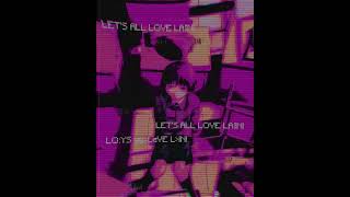 serial experiments lain  a26  equinoxious  glitchcore edit [upl. by Foah]