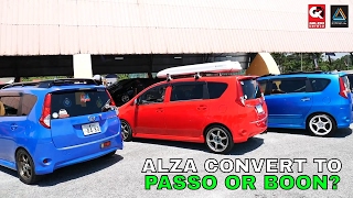 Alza Convert Boon or Passo [upl. by Diskin]