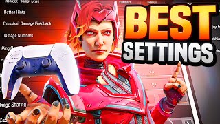 Best Controller Settings In Season 22 Apex Legends [upl. by Goeselt69]