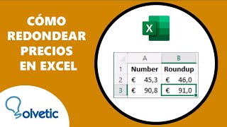 Como REDONDEAR PRECIOS en EXCEL [upl. by Mendel]