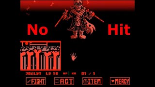 Mistbelief No Hit  Undertale fangame  JOEL555YT [upl. by Ailadi]