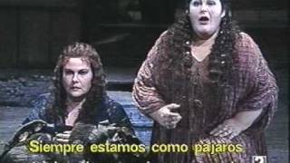 Elektra Richard Strauss Madrid Eva Marton 1998 PART 3 of 12 [upl. by Nirroc]