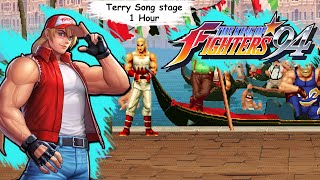 Terry Bogard  Sountrack Italy song 1 hour  king of fighters 94 [upl. by Arrakat769]