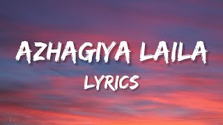 Azhagiya Laila  Lyrics Ullathai Allitha  Karthik Rambha [upl. by Harutek]