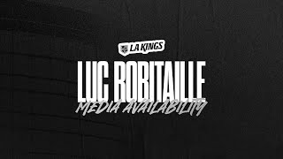 President Luc Robitaille meets with the Media before Australia [upl. by Riegel]