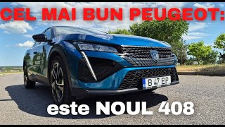 Test Drive cu noul Peugeot 408 12 PureTech 130 CP 2024Cea mai buna masina Peugeot a momentului [upl. by Sremmus]