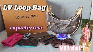 Louis Vuitton Loop bag whats fitcapacity MOD shot 3 way mix amp match whats in my bag [upl. by Kramer]