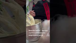 Perché con metodo criogenico non servono i raschianti per fare il gelato cucina perte icecream [upl. by Nadya]