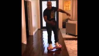 Mike Tyson falls off his Hoverboard  Hoverboard Accident goes SPINAL [upl. by Coulson862]