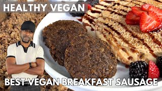 Best Healthy Vegan Sausage Oilfree Wheatfree [upl. by Gerge440]