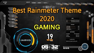 Best Rainmeter Gaming themes for windows 10  Rainmeter skins for gamers  devianartcom [upl. by Regina]