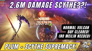 A5 PLUM  A4 SCYTHE VULCAN NORMAL 50F CLEARED No Meilin  Solo Leveling Arise [upl. by Tahp177]