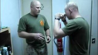 Marine Neck Chop Knockout [upl. by Sianna]