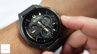 Bulova CURV Titanium 98A162 Watch Review [upl. by Nyluqcaj]