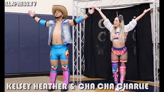 Kelsey Heather amp Cha Cha Charlie vs Stormie Lee amp Francisco Ciatso at CCWs quotSweet 16quot Full match [upl. by Kcirrez]