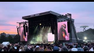 Gerry Cinnamon  War TV live at Trnsmt Glasgow 130724 [upl. by Ahtibat]