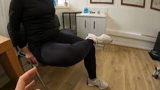 Seated Glute Stretch  Podiatry Guided [upl. by Giarg]