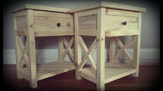 Bedside table build [upl. by Ydde281]