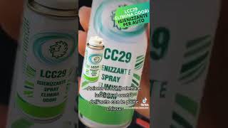 LCC29 IGIENIZZANTE SPRAY ELIMINA CATTIVI ODORI automobile igienizzante spray motorsistem [upl. by Fredela]