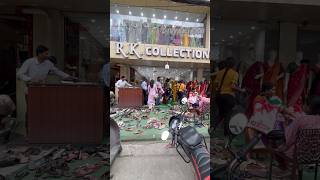 Rk collection sareesdivyakiranvlogs kukatpally rkcollectionsarees dusserasale [upl. by Eeruhs165]