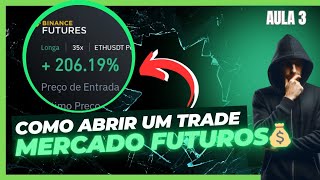 COMO ABRIR UM TRADE NA BINANCE FUTURES PASSO A PASSO [upl. by Ina]