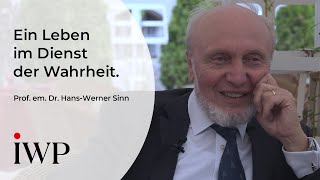 Prof Dr HansWerner Sinn Ein Leben im Dienst der Wahrheit [upl. by Ellirpa]