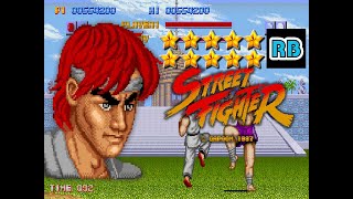 1987 60fps Street Fighter Ryu ALL [upl. by Tremain]