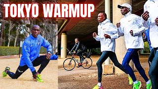 Eliud Kipchoge PREPARES For Tokyo Marathon 2024 FULL RACE Predictions [upl. by Yenitsed]